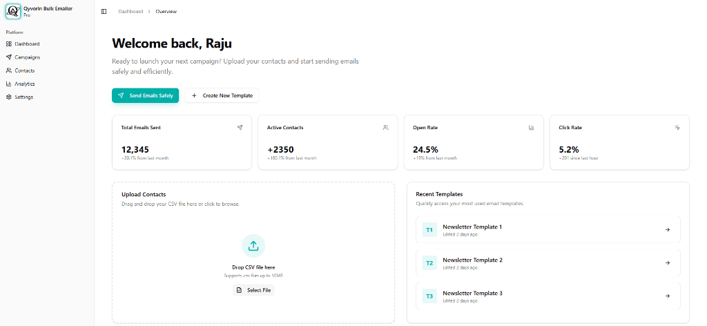 Qyvorin Bulk Emailer (Gmail OAuth)